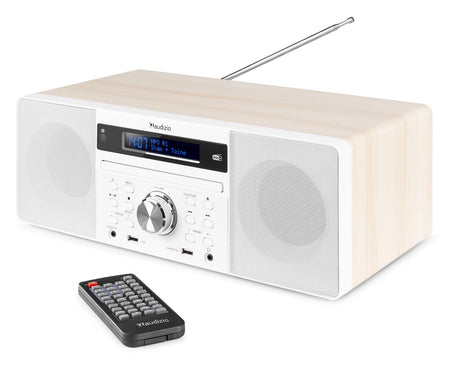 Audizio Prato - Sistema Musical todo - en - uno CD/DAB+ Blanco - Tempo Shop