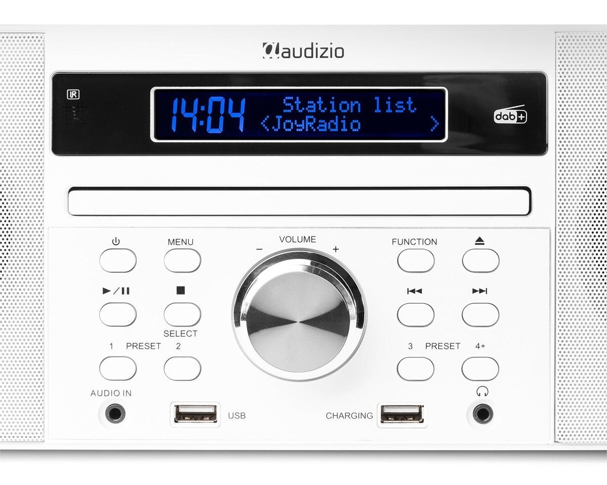 Audizio Prato - Sistema Musical todo - en - uno CD/DAB+ Blanco - Tempo Shop