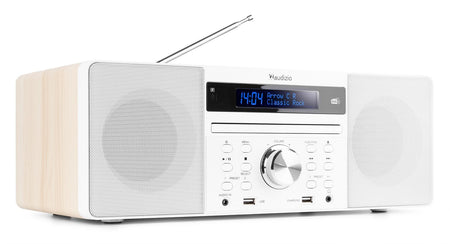 Audizio Prato - Sistema Musical todo - en - uno CD/DAB+ Blanco - Tempo Shop