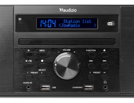 Audizio Prato - Sistema Musical todo - en - uno CD/DAB+ Madera - Tempo Shop