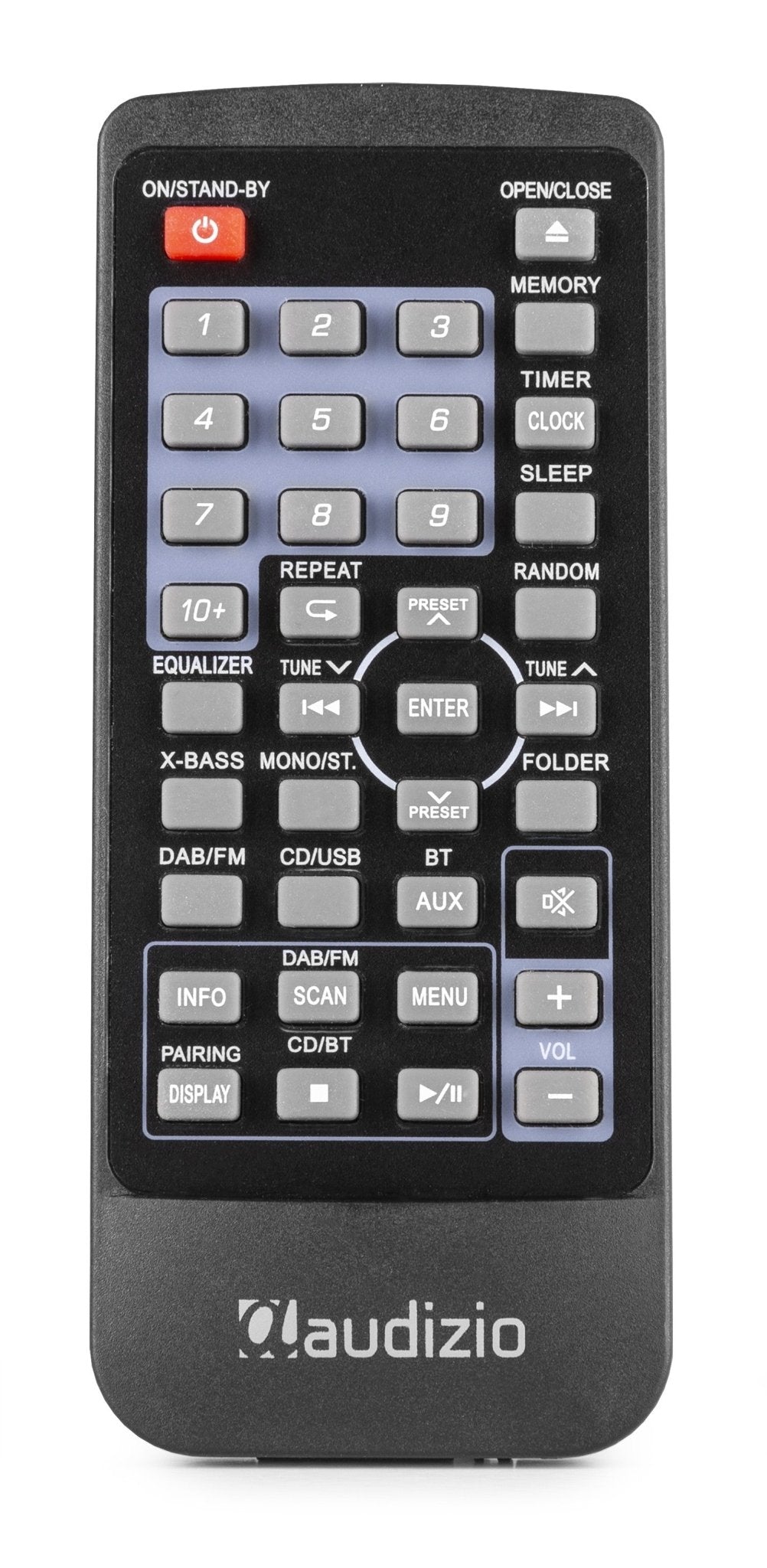 Audizio Prato - Sistema Musical todo - en - uno CD/DAB+ Negro - Tempo Shop