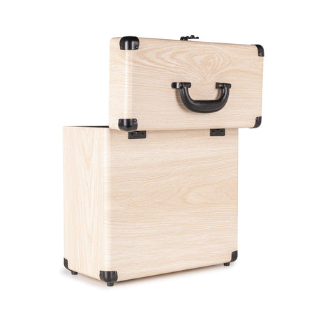 Audizio RC32 - Maleta para vinilos Madera clara - Tempo Shop