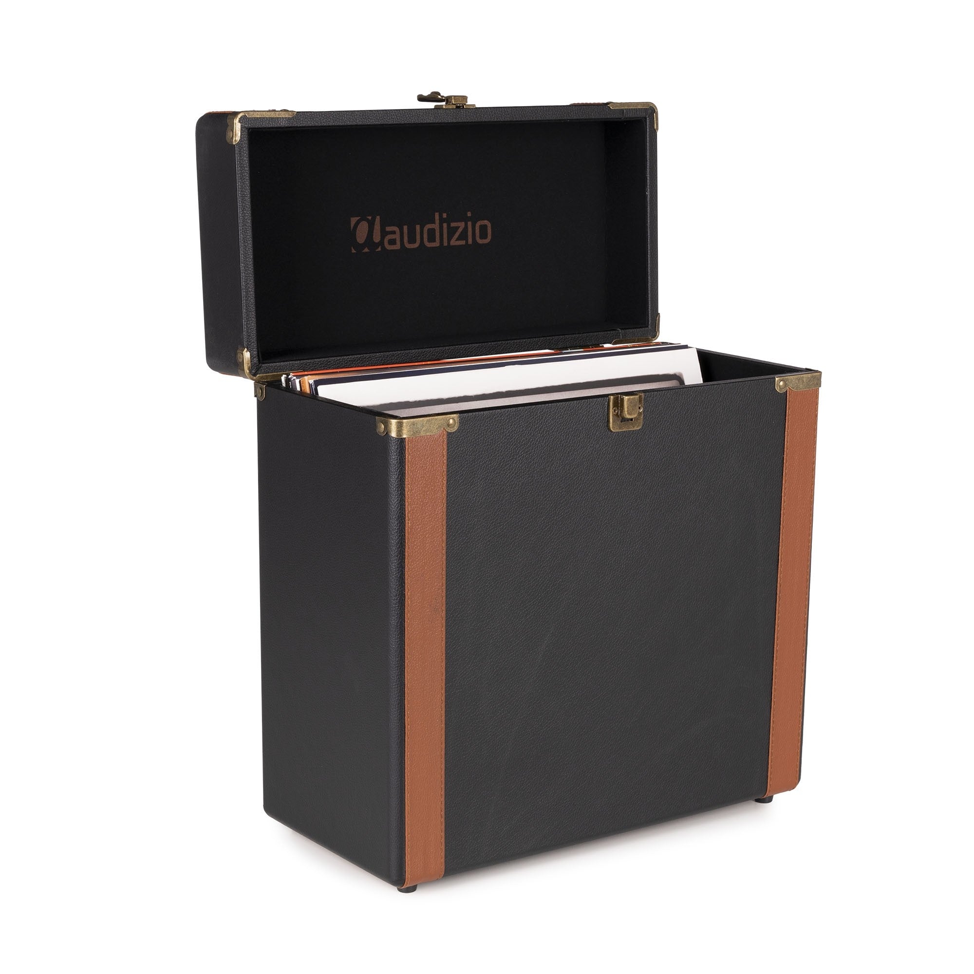 Audizio RC37 - Maleta de vinilos Luxe Negra - Tempo Shop