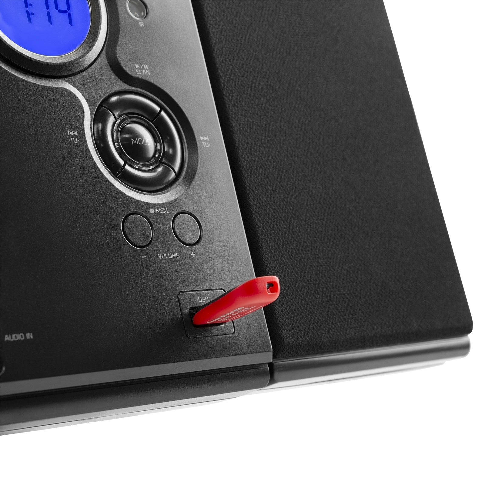 Audizio Reims - Sistema estéreo compacto Negro - Tempo Shop