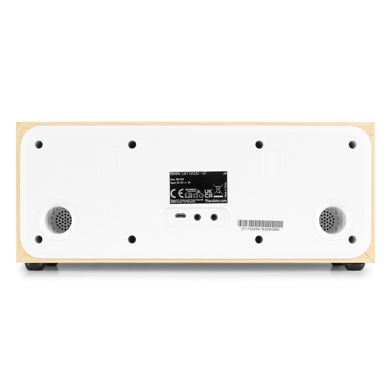 Audizio Rimini - Radio estéreo WiFi Internet Blanca - Tempo Shop