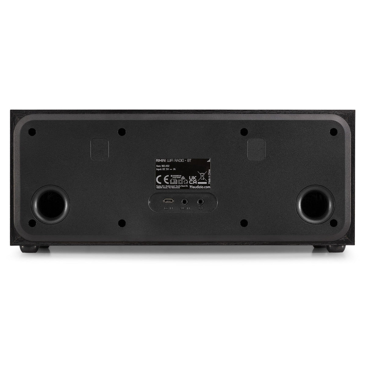 Audizio Rimini - Radio estéreo WiFi Internet Negra - Tempo Shop