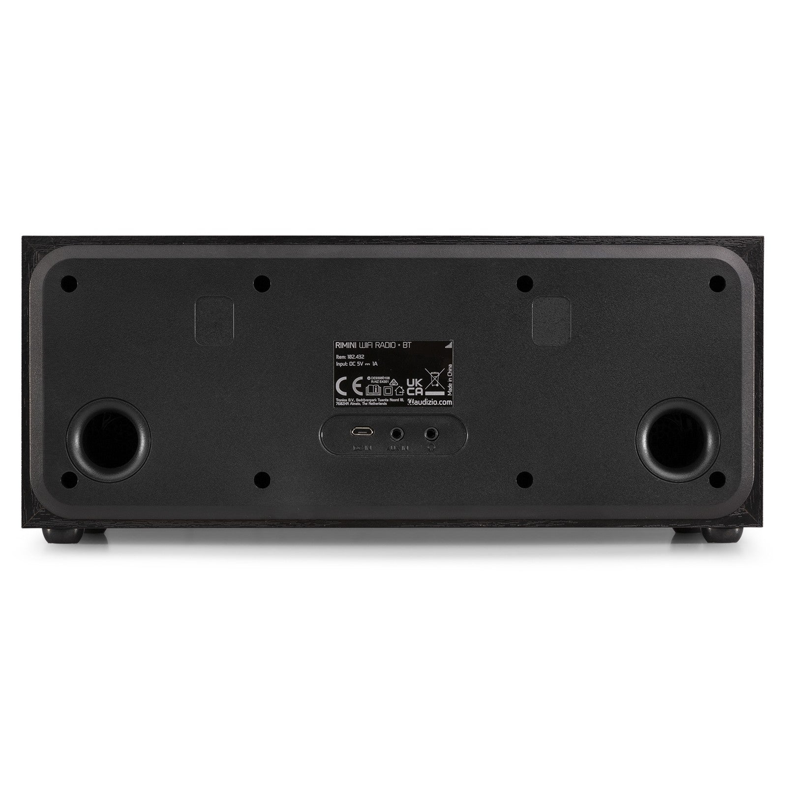 Audizio Rimini - Radio estéreo WiFi Internet Negra - Tempo Shop