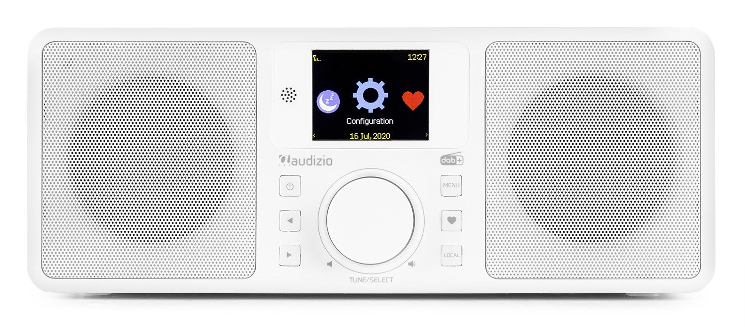 Audizio Rome - Radio WIFI Internet Stereo DAB+ Blanco - Tempo Shop