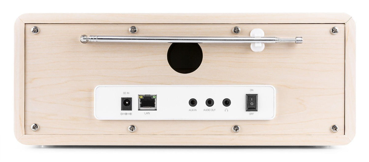 Audizio Rome - Radio WIFI Internet Stereo DAB+ Blanco - Tempo Shop