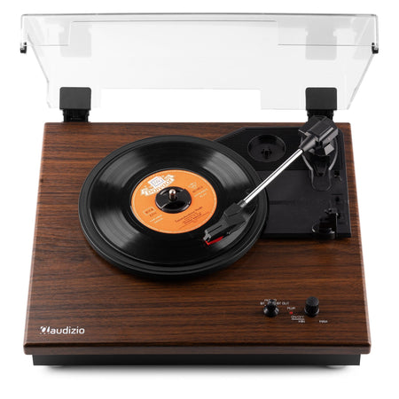 Audizio RP112D - Giradiscos BT in/out Madera Oscura - Tempo Shop