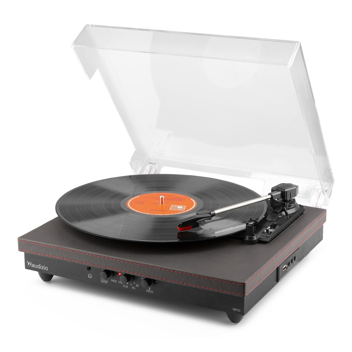 Audizio RP113B - Giradiscos con BT in/out Negro - Tempo Shop