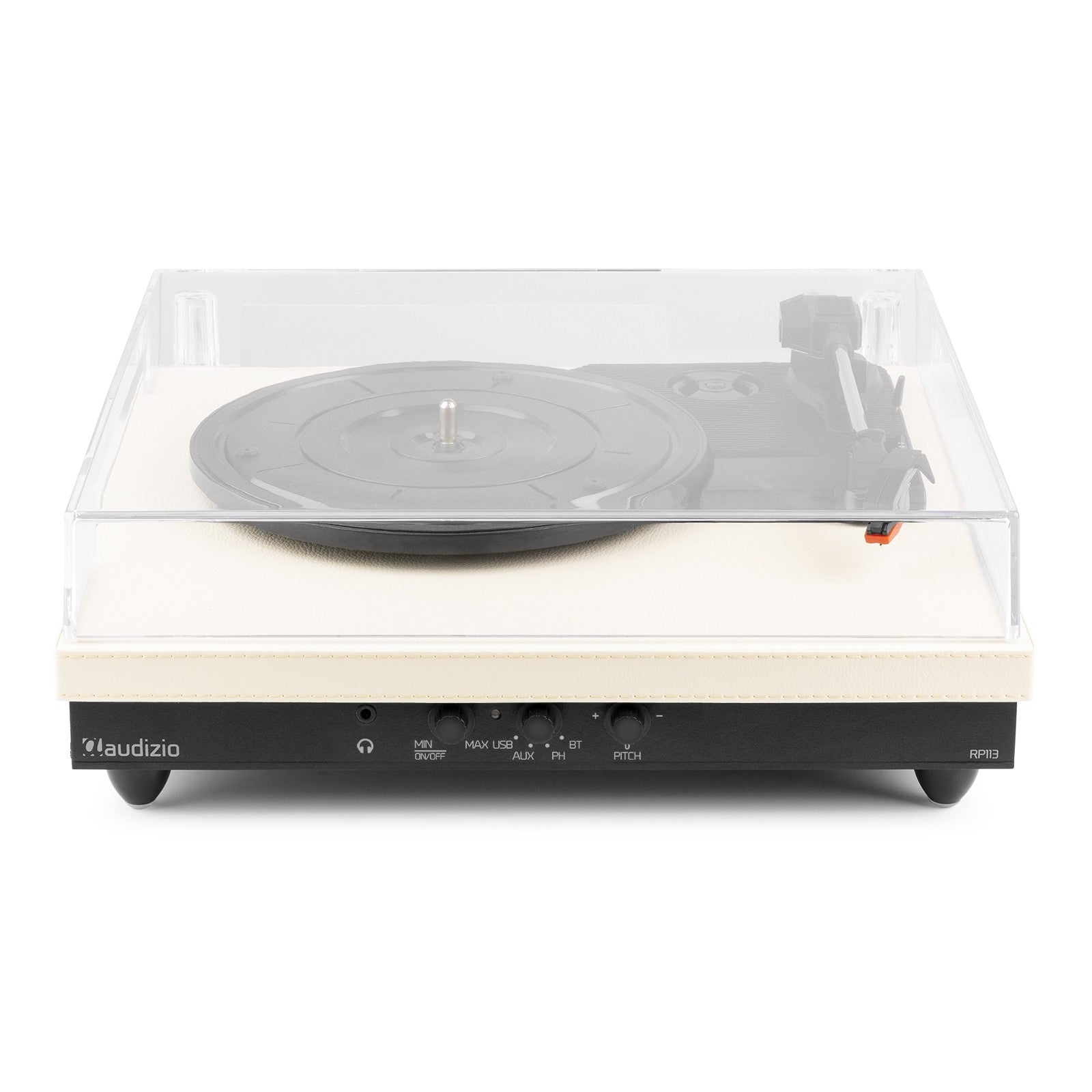 Audizio RP113C - Giradiscos con BT in/out Crema - Tempo Shop