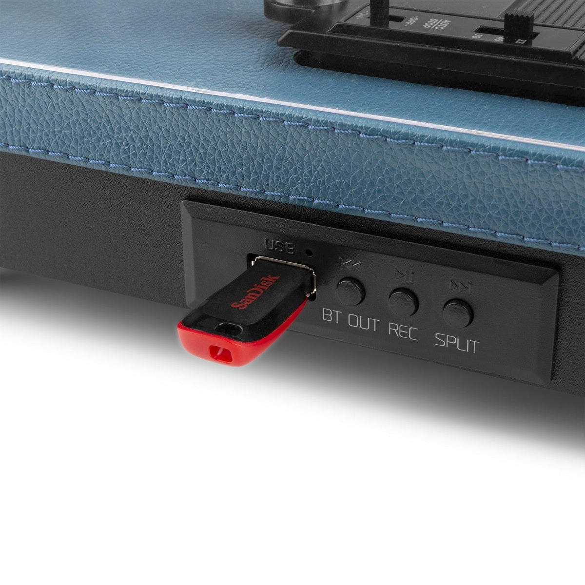 Audizio RP113D - Giradiscos con BT in/out Azul Oscuro - Tempo Shop