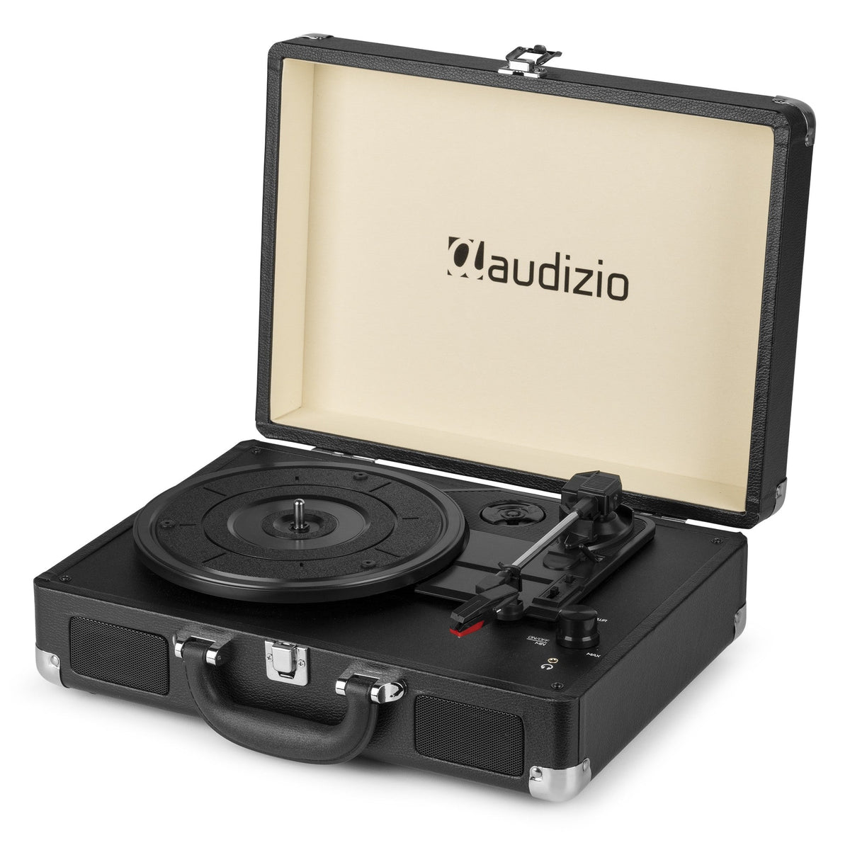 Audizio RP114BK - Giradiscos tipo Maletín, Negro - Tempo Shop