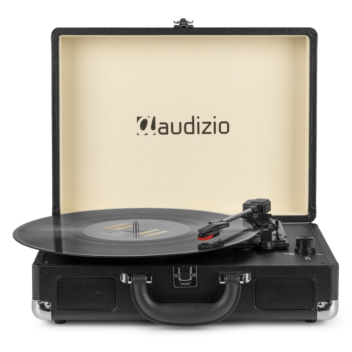 Audizio RP114BK - Giradiscos tipo Maletín, Negro - Tempo Shop