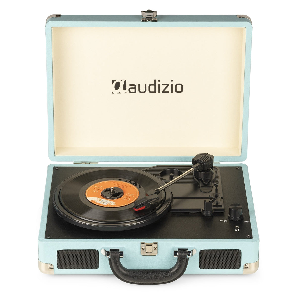 Audizio RP114BL - Giradiscos tipo Maletín, Azul - Tempo Shop