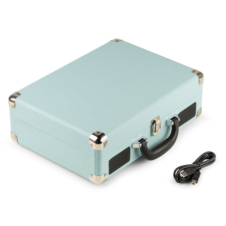 Audizio RP114BL - Giradiscos tipo Maletín, Azul - Tempo Shop