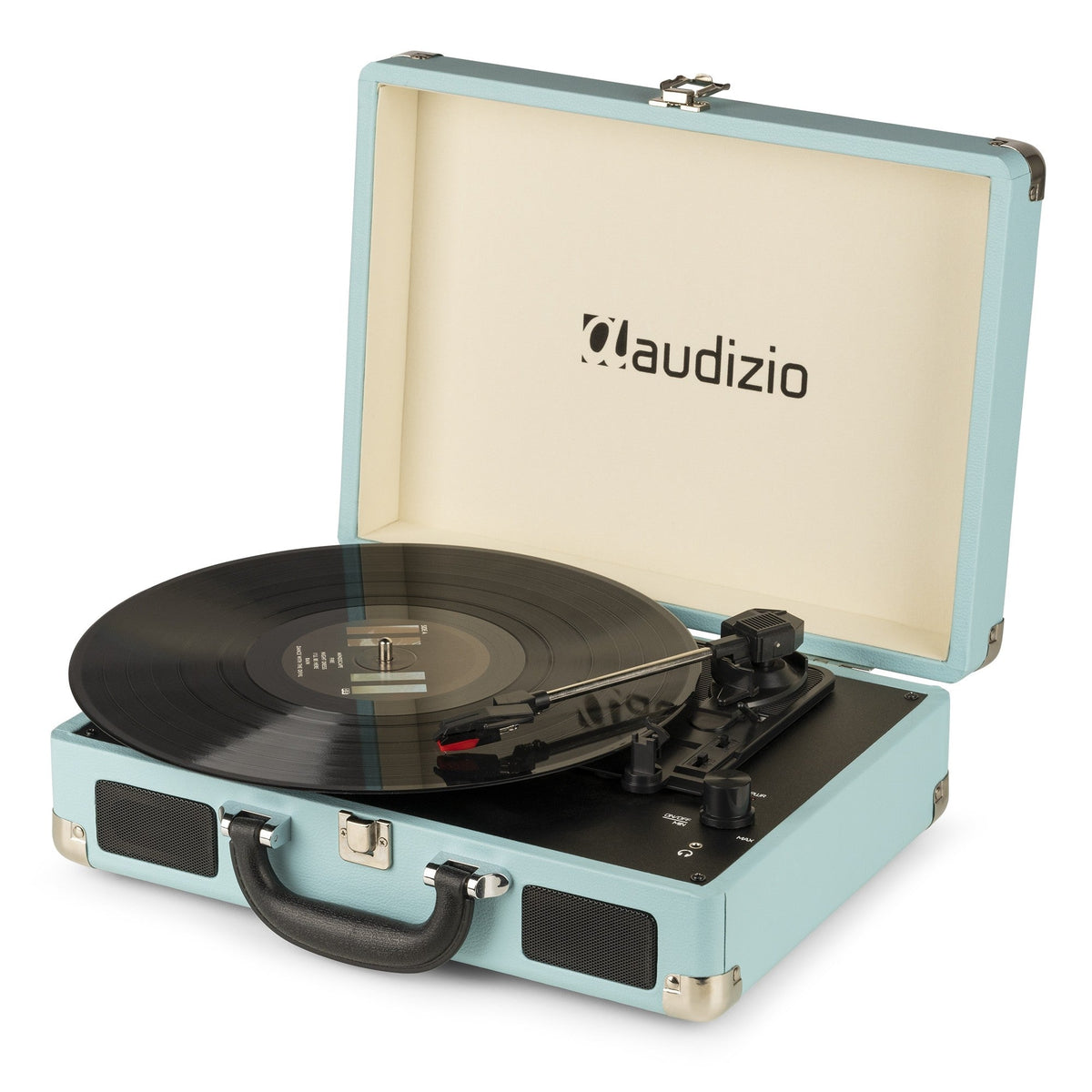 Audizio RP114BL - Giradiscos tipo Maletín, Azul - Tempo Shop