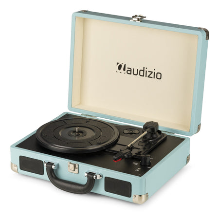Audizio RP114BL - Giradiscos tipo Maletín, Azul - Tempo Shop