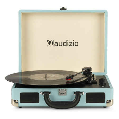 Audizio RP114BL - Giradiscos tipo Maletín, Azul - Tempo Shop