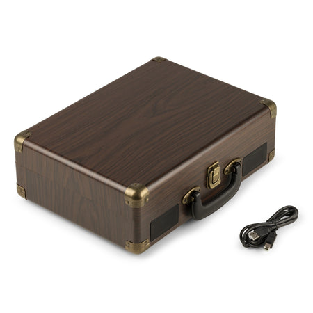 Audizio RP114W - Giradiscos tipo Maletín, Madera - Tempo Shop