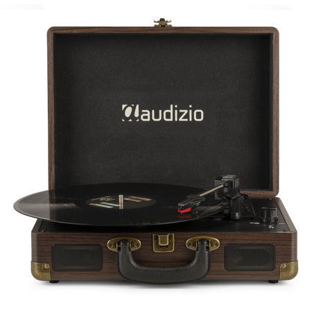 Audizio RP114W - Giradiscos tipo Maletín, Madera - Tempo Shop