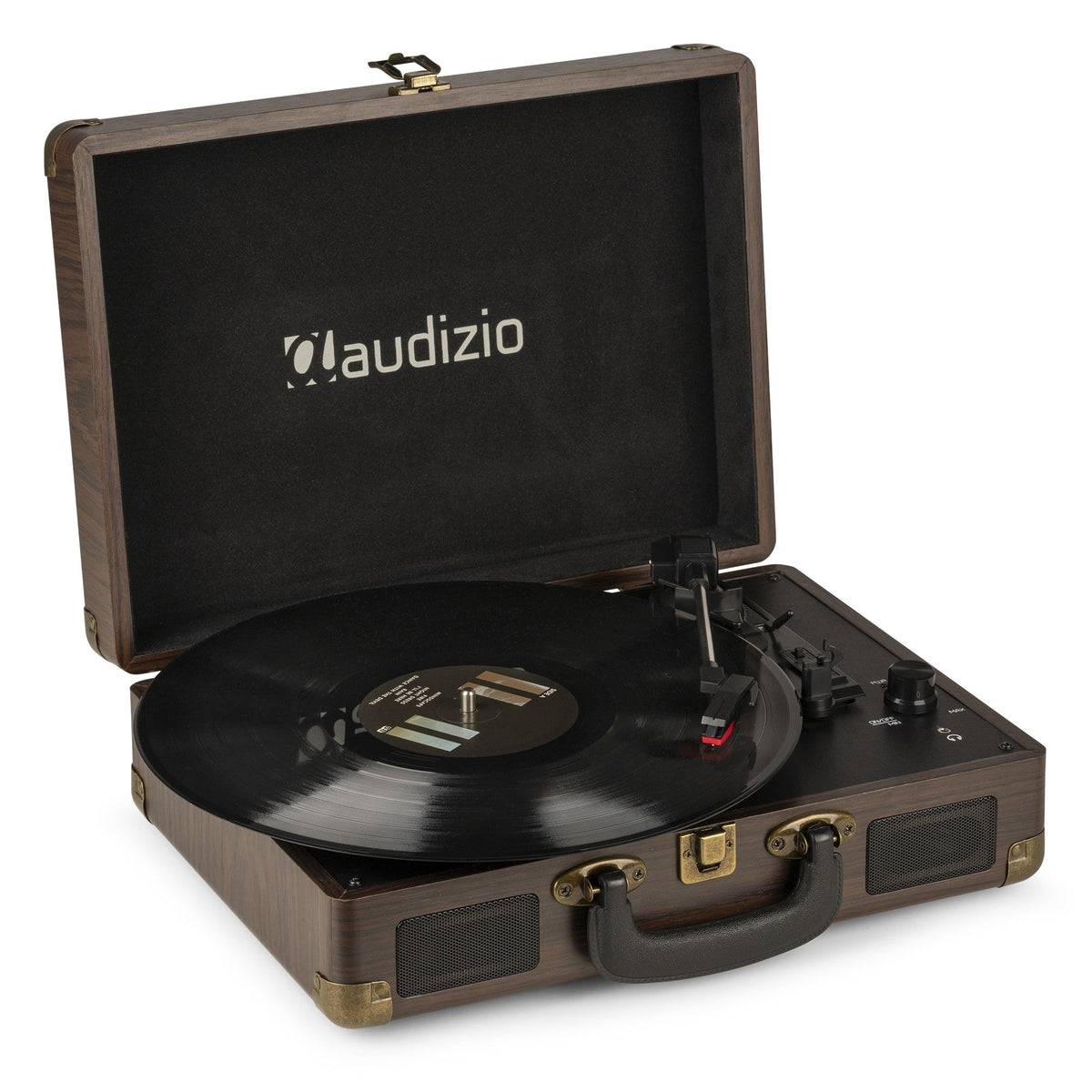 Audizio RP114W - Giradiscos tipo Maletín, Madera - Tempo Shop