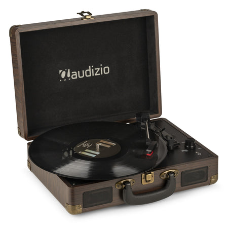 Audizio RP114W - Giradiscos tipo Maletín, Madera - Tempo Shop