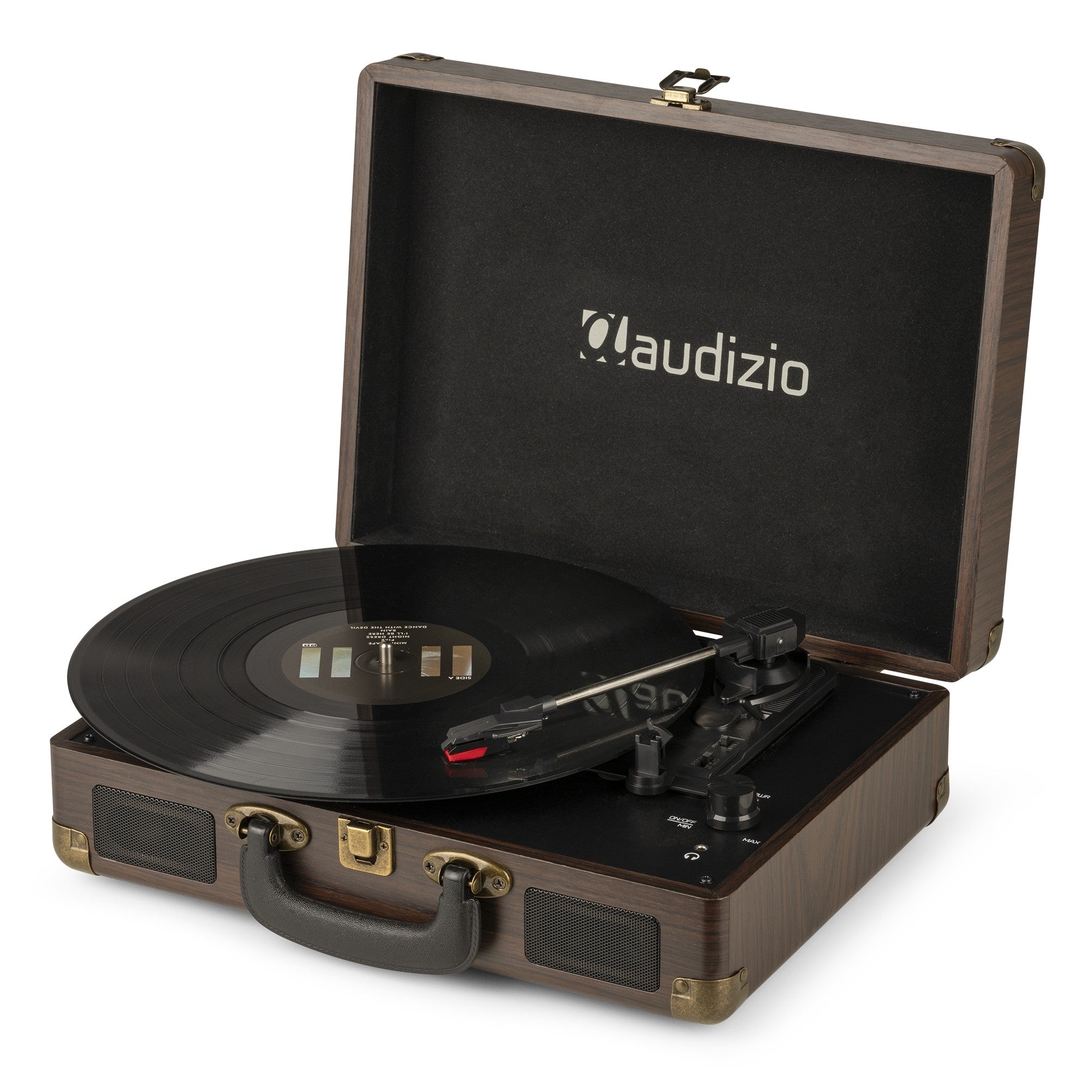 Audizio RP114W - Giradiscos tipo Maletín, Madera - Tempo Shop