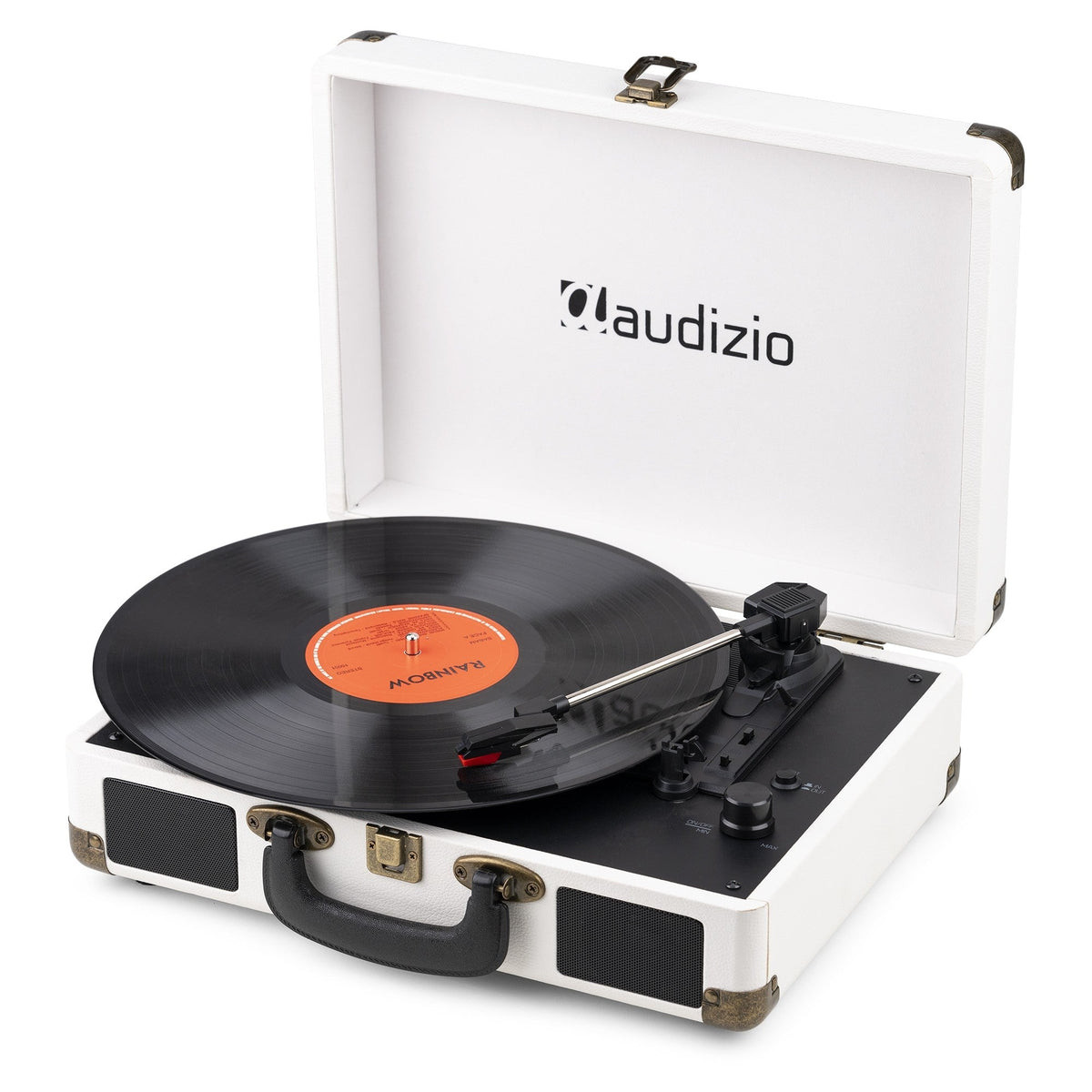 Audizio RP116CR - Maleta reproductor giradiscos con BT in/out - Tempo Shop