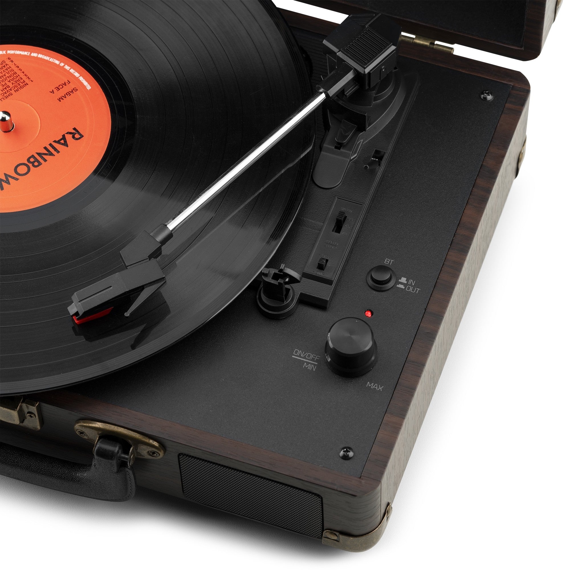 Audizio RP116DW - Maleta reproductor giradiscos con BT in/out - Tempo Shop