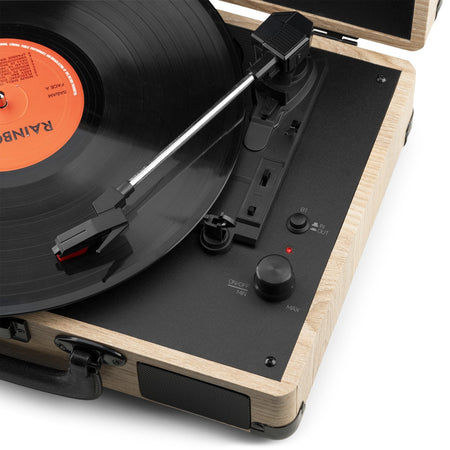 Audizio RP116LW - Maleta reproductor giradiscos con BT in/out - Tempo Shop