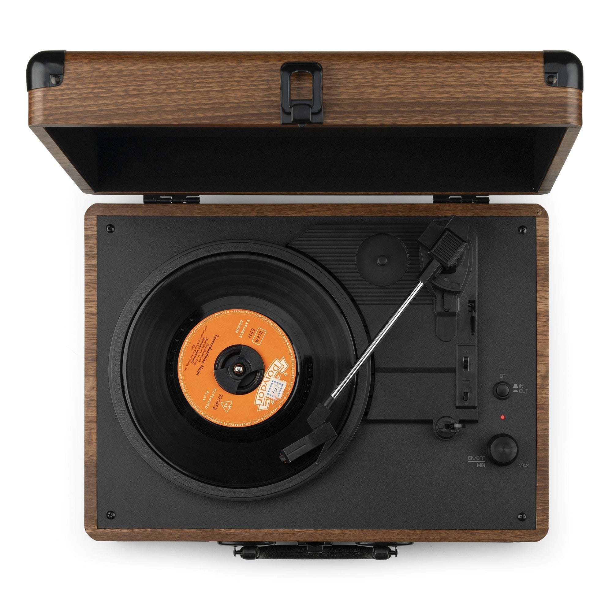 Audizio RP116W - Maleta reproductor giradiscos con BT in/out - Tempo Shop