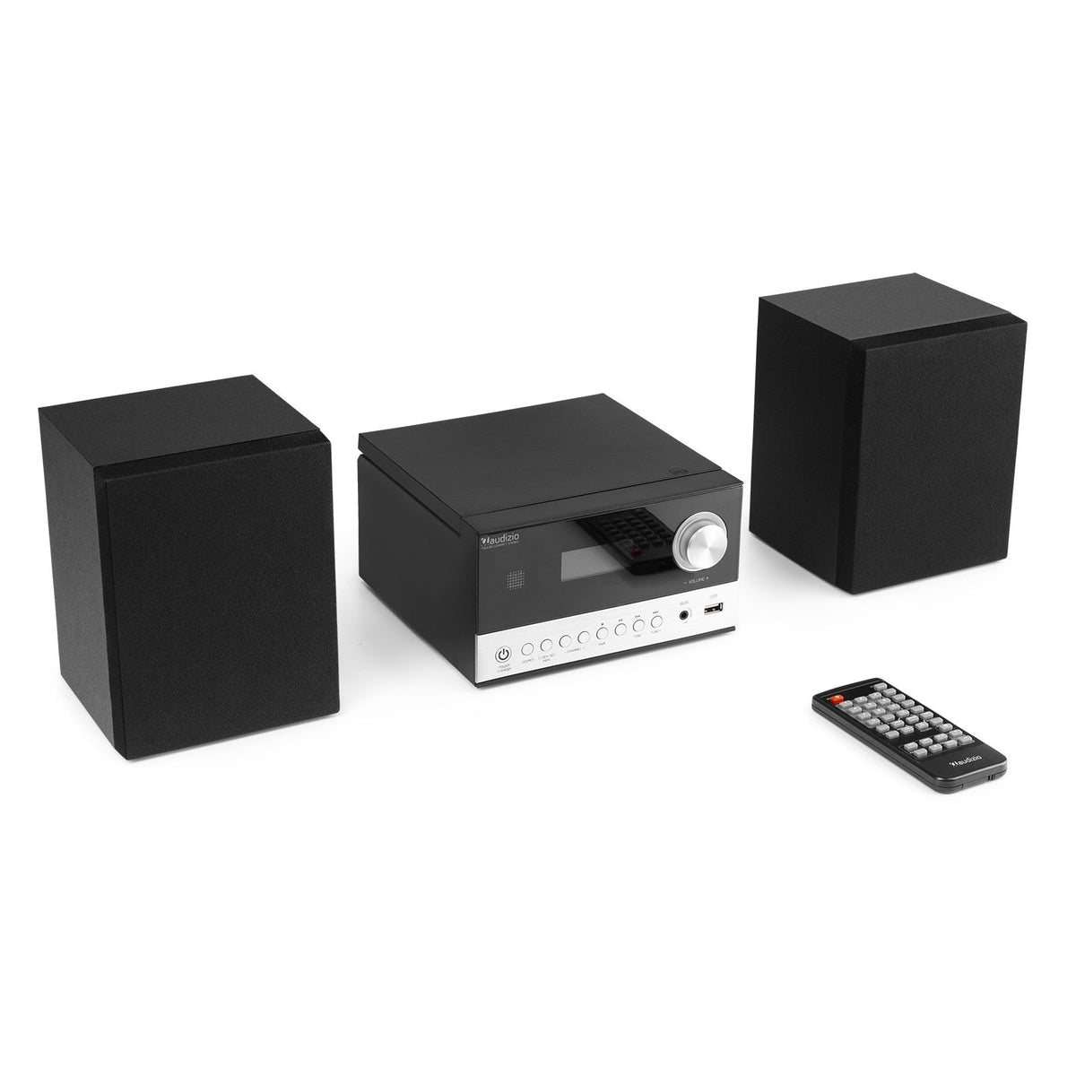 Audizio Toulon - Sistema Micro HiFi Negro/Plata - Tempo Shop