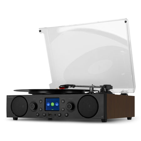 Audizio Tulsa - Central de sonido con giradiscos DAB+ Radio - Tempo Shop