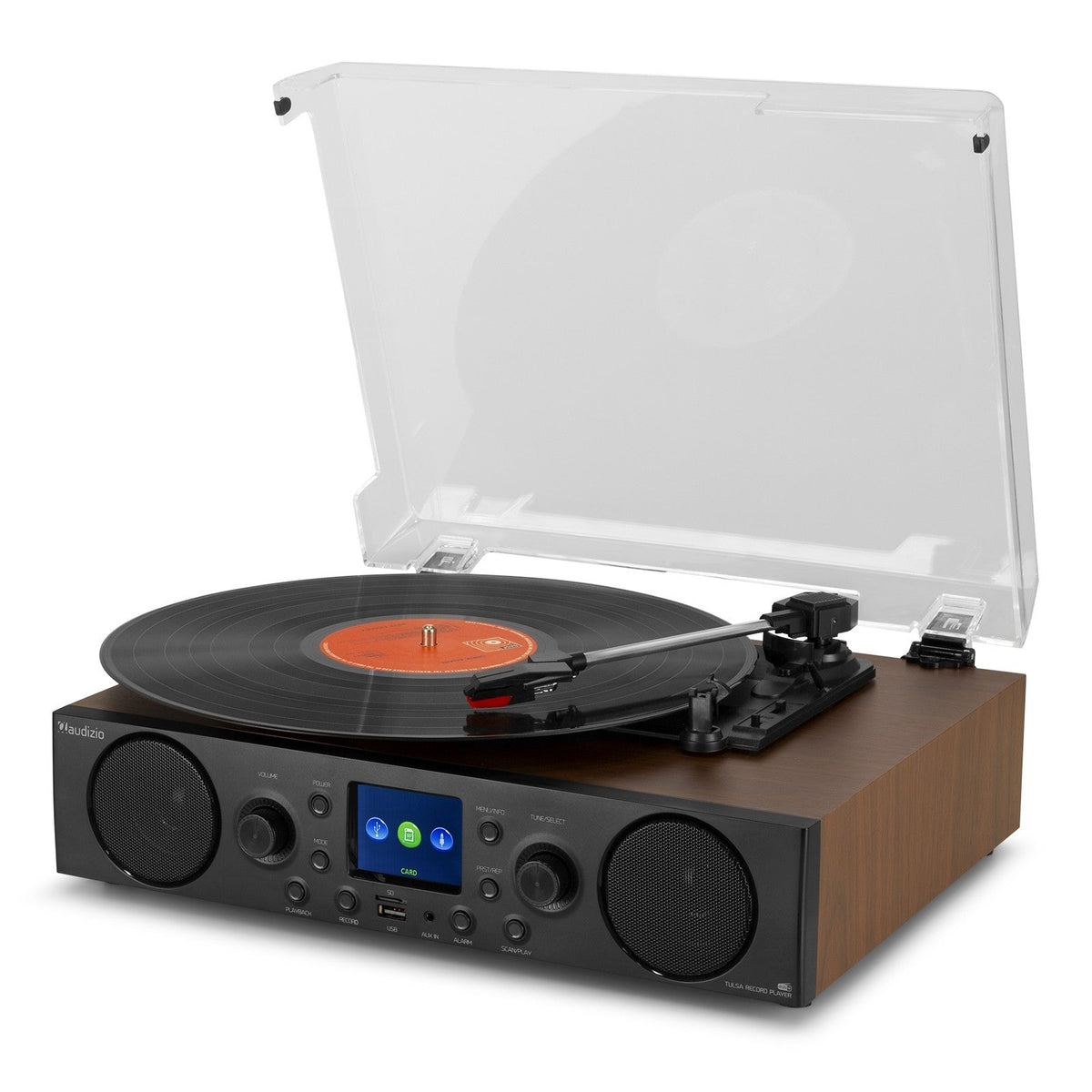 Audizio Tulsa - Central de sonido con giradiscos DAB+ Radio - Tempo Shop
