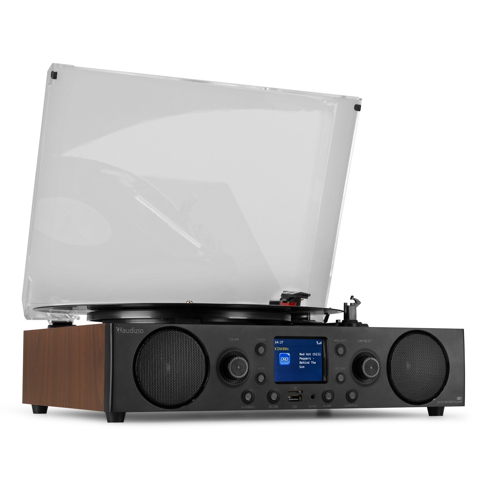 Audizio Tulsa - Central de sonido con giradiscos DAB+ Radio - Tempo Shop
