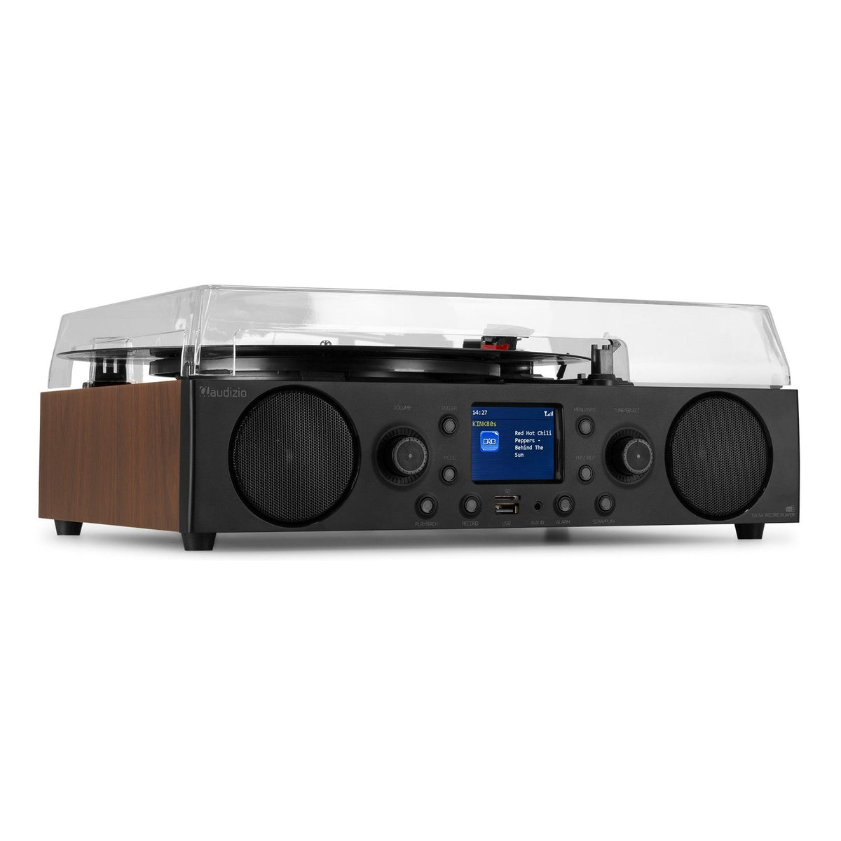 Audizio Tulsa - Central de sonido con giradiscos DAB+ Radio - Tempo Shop