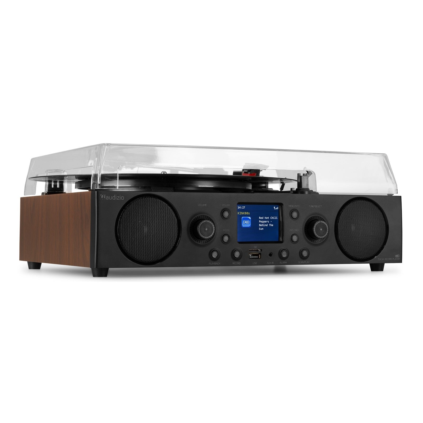 Audizio Tulsa - Central de sonido con giradiscos DAB+ Radio - Tempo Shop