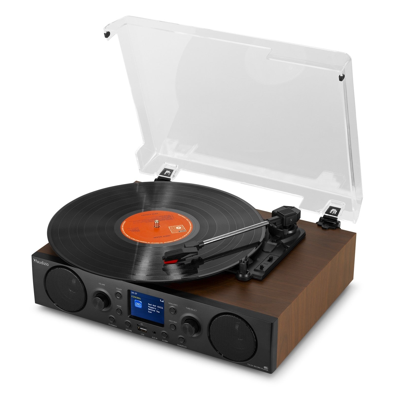 Audizio Tulsa - Central de sonido con giradiscos DAB+ Radio - Tempo Shop