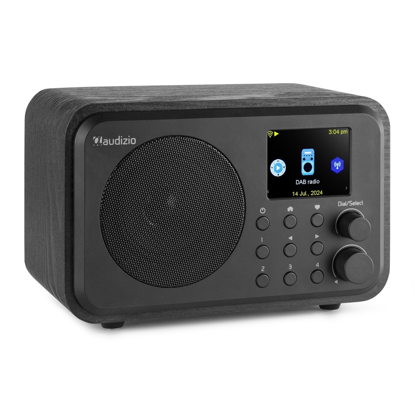 Audizio Vicenza - WIFI Radio Internet con DAB+ y batería Black - Tempo Shop