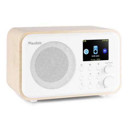 Audizio Vicenza - WIFI Radio Internet con DAB+ y batería Blanco - Tempo Shop