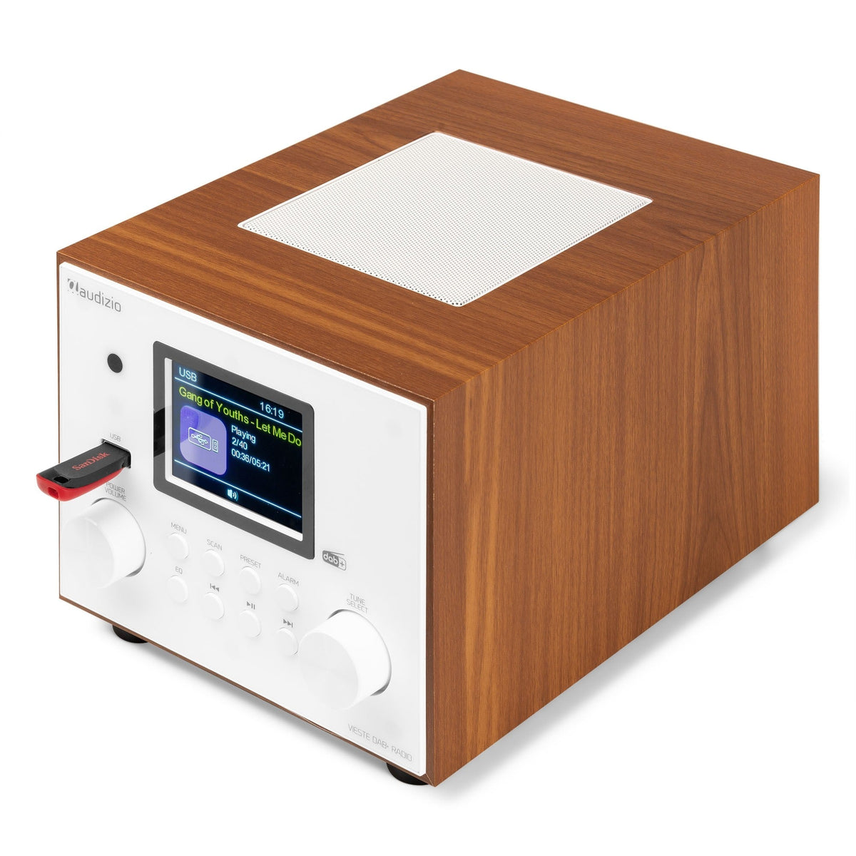 Audizio Vieste - Radio DAB+ con subwoofer Blanco - Tempo Shop