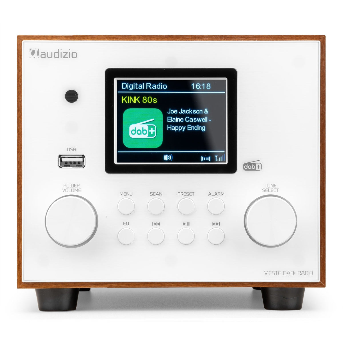 Audizio Vieste - Radio DAB+ con subwoofer Blanco - Tempo Shop
