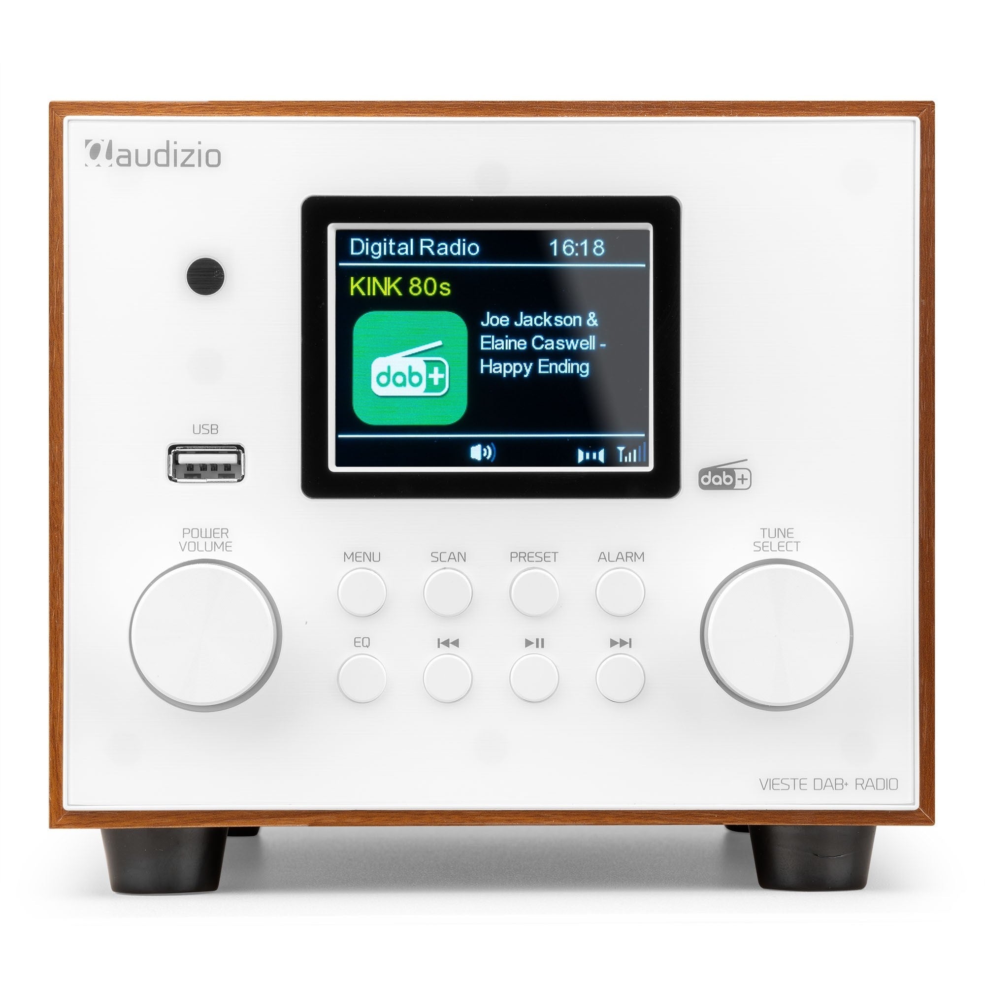 Audizio Vieste - Radio DAB+ con subwoofer Blanco - Tempo Shop