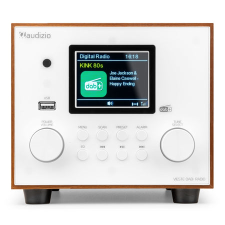 Audizio Vieste - Radio DAB+ con subwoofer Blanco - Tempo Shop