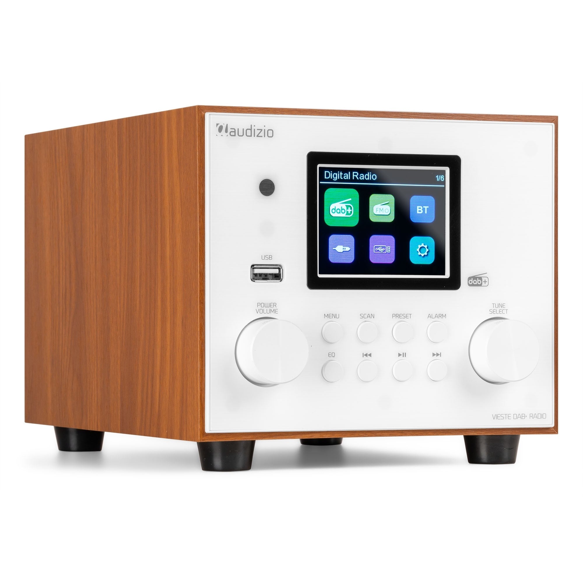 Audizio Vieste - Radio DAB+ con subwoofer Blanco - Tempo Shop