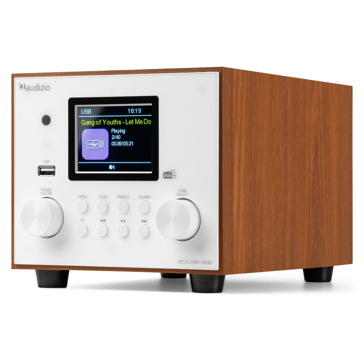 Audizio Vieste - Radio DAB+ con subwoofer Blanco - Tempo Shop