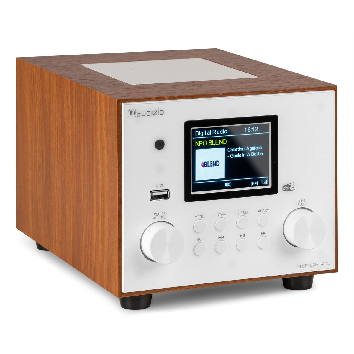 Audizio Vieste - Radio DAB+ con subwoofer Blanco - Tempo Shop