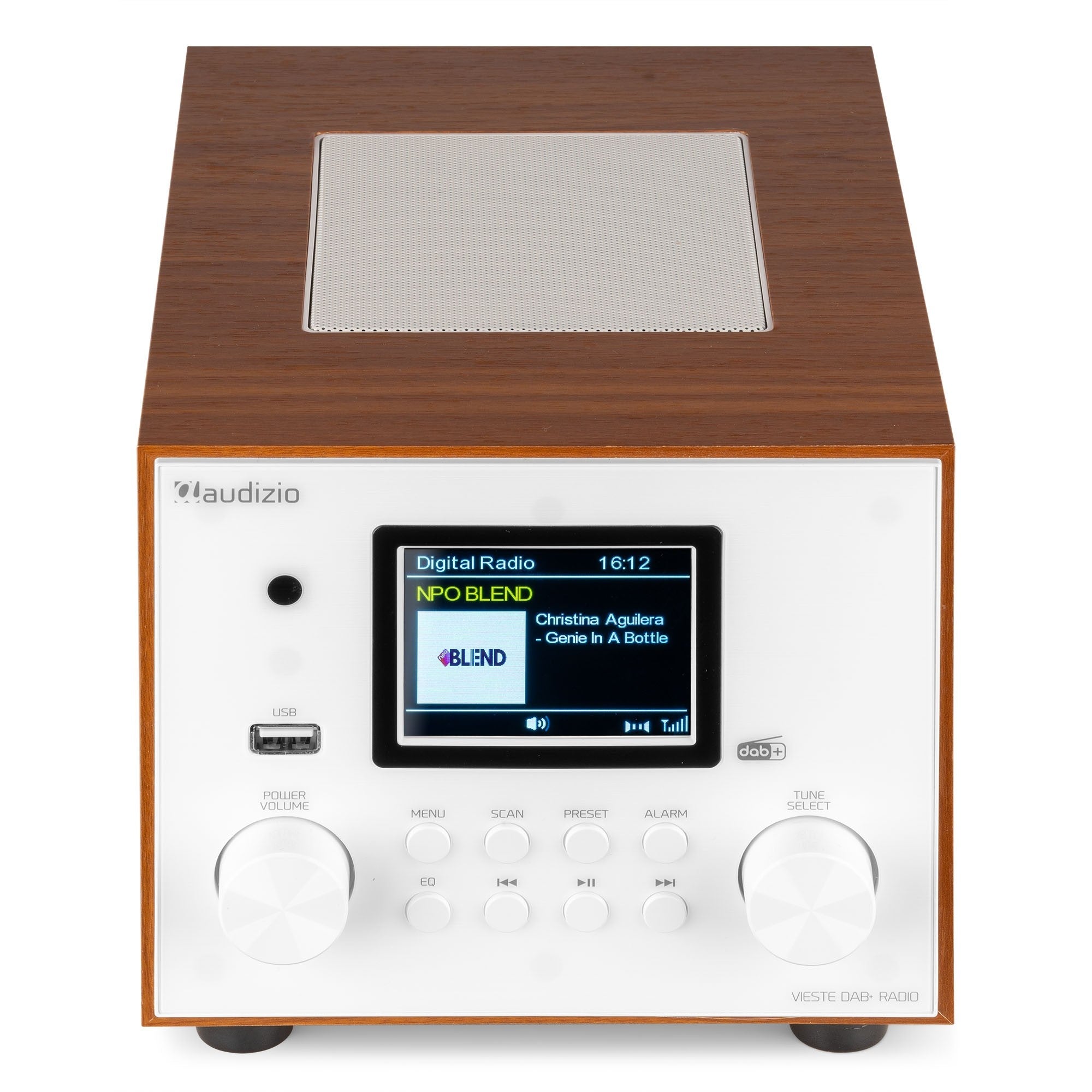 Audizio Vieste - Radio DAB+ con subwoofer Blanco - Tempo Shop